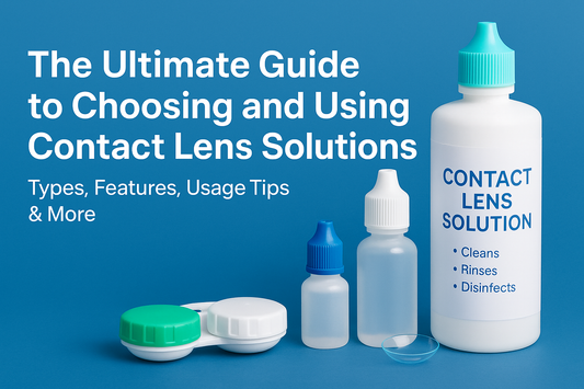 The Ultimate Guide to Contact Lens Solutions: Types, Uses & Tips