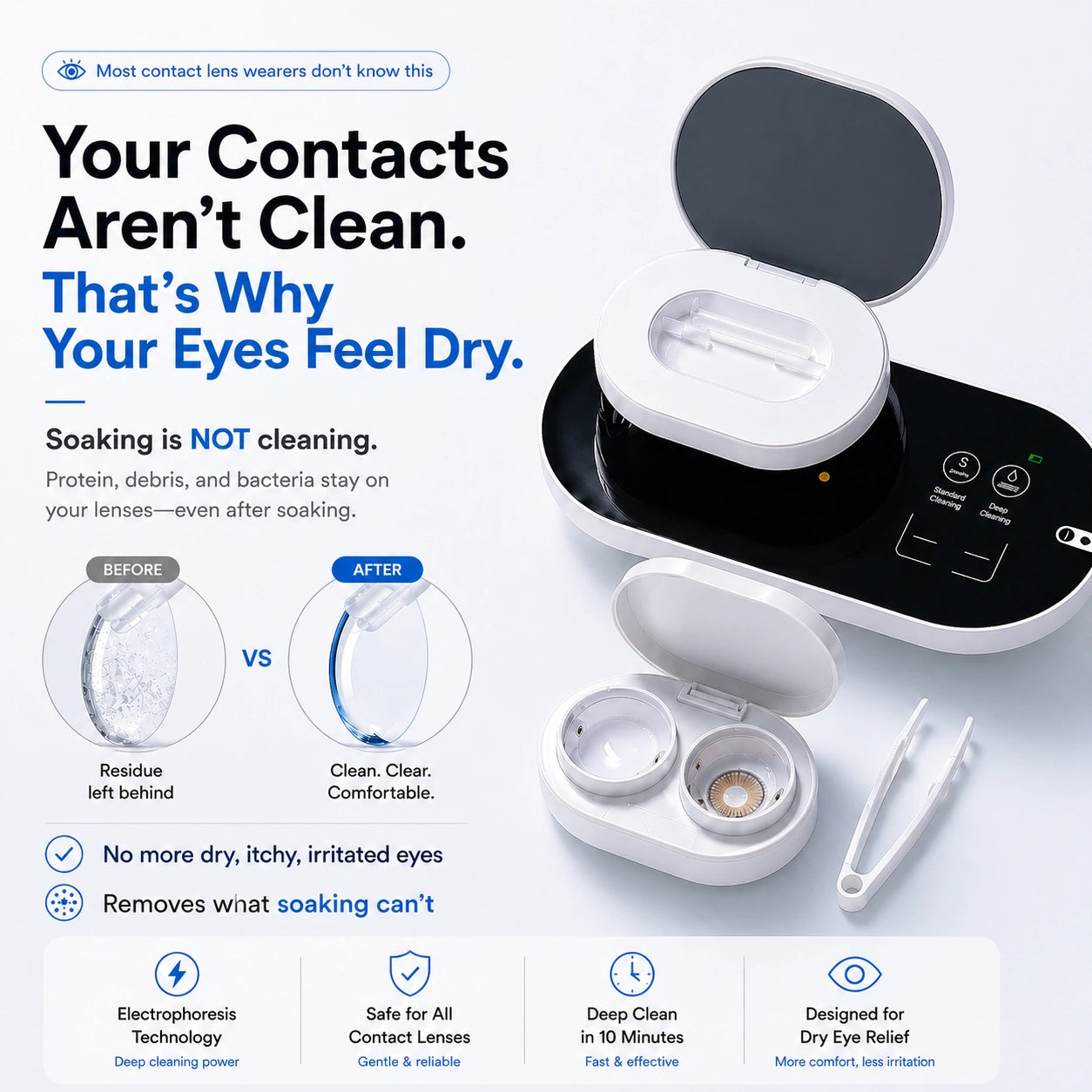 ReO2 Gen6 Soft Contact Lens Cleaner – 3N Eyecare